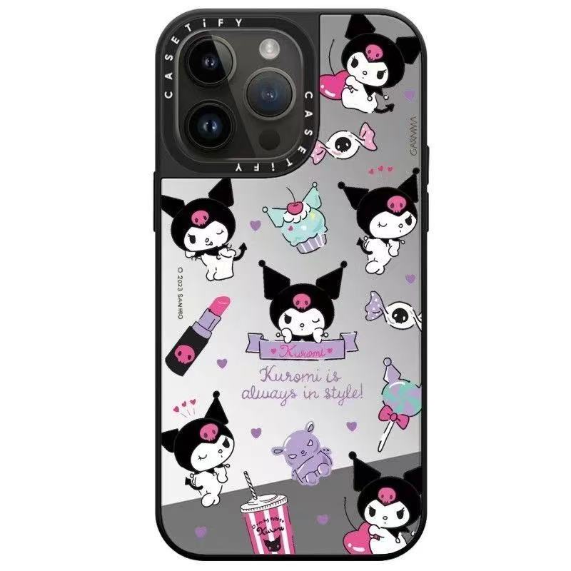 スマホケース  クロミの世界テーマ  耐衝撃・防振性能に優れ、高級感あふれるスマホケースで、iPhone に対応