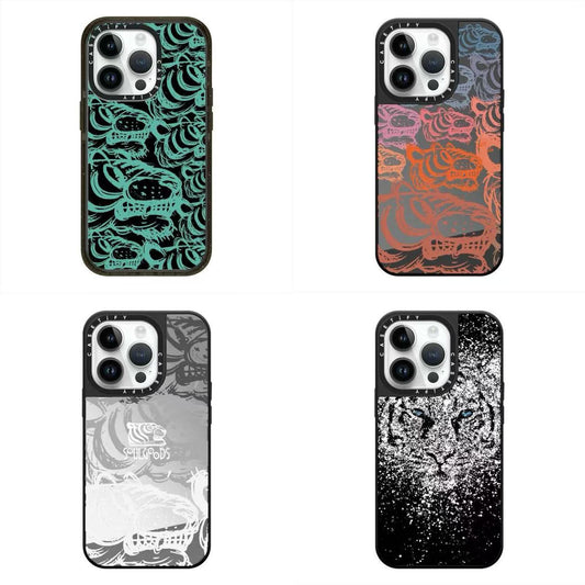 スマホケース  ケースTIFY 「虎嘯の魂」テーマ  耐衝撃・防振性能に優れ、高級感あふれるスマホケースで、iPhone に対応