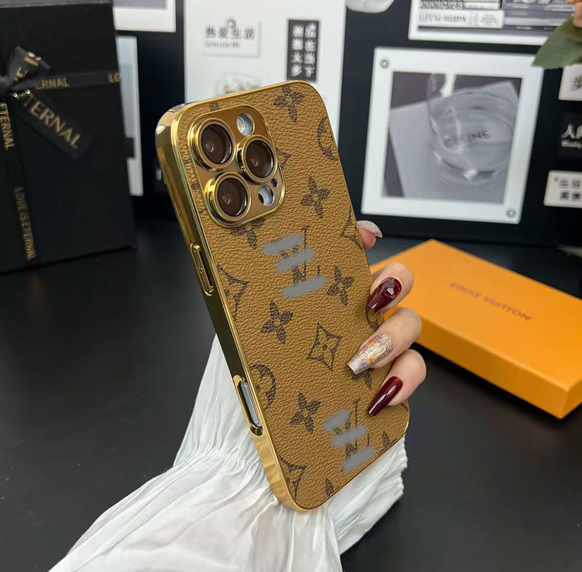 スマホケース ダブルV  耐衝撃・防振性能に優れ、高級感あふれるスマホケースで、iPhone に対応
