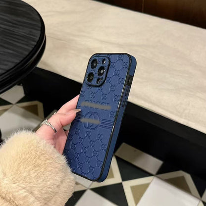 スマホケース ダブルＧ   耐衝撃・防振性能に優れ、高級感あふれるスマホケースで、iPhone に対応
