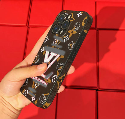 スマホケース ダブルV  耐衝撃・防振性能に優れ、高級感あふれるスマホケースで、iPhone に対応