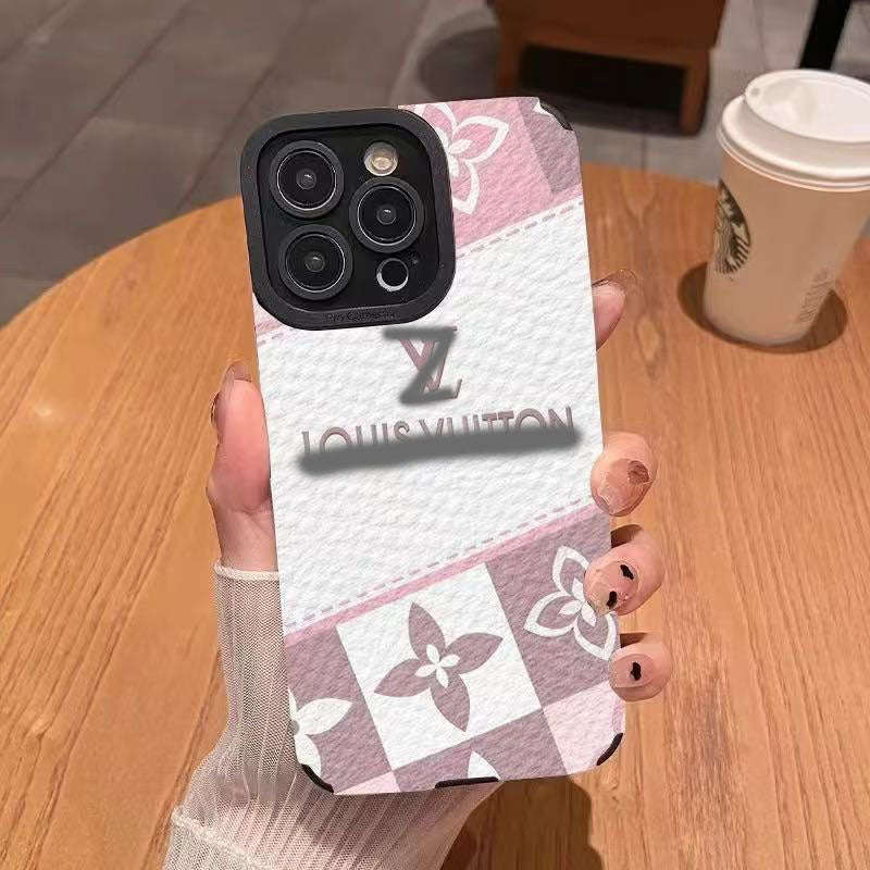 スマホケース ダブルV  耐衝撃・防振性能に優れ、高級感あふれるスマホケースで、iPhone に対応