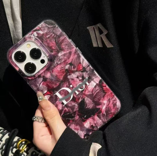 スマホケース  羽紗高級感　DV  耐衝撃・防振性能に優れ、高級感あふれるスマホケースで、iPhone に対応