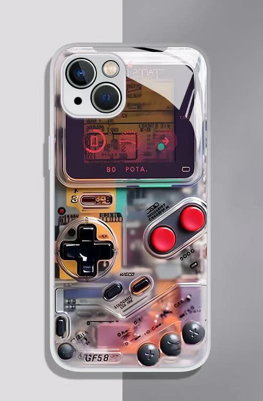 スマホケース  ゲーム機をモチーフにしたスマホケース！  耐衝撃・防振性能に優れ、高級感あふれるスマホケースで、iPhone に対応