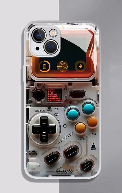 スマホケース  ゲーム機をモチーフにしたスマホケース！  耐衝撃・防振性能に優れ、高級感あふれるスマホケースで、iPhone に対応