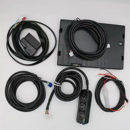 カー用品  OBD デジタルディスプレイ、改装メーター、液晶式多機能ターボ・水温・回転数・過給圧レーシングメーター（3 連式