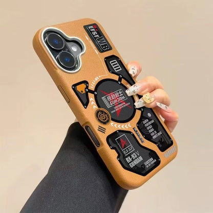 スマホケース 機動戦士をテーマにしたスマホケースです！  耐衝撃・防振性能に優れ、高級感あふれるスマホケースで、iPhone に対応