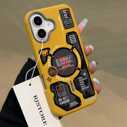 スマホケース 機動戦士をテーマにしたスマホケースです！  耐衝撃・防振性能に優れ、高級感あふれるスマホケースで、iPhone に対応