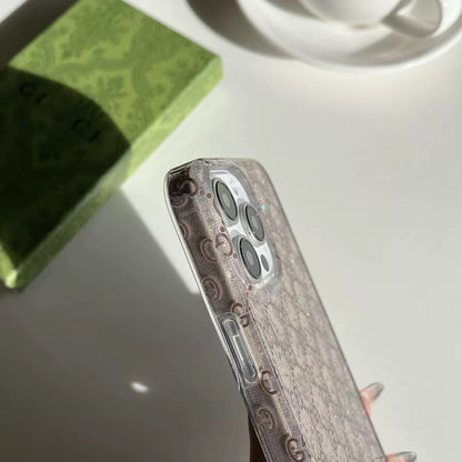 スマホケース  高級感  ダブルG  耐衝撃・防振性能に優れ、高級感あふれるスマホケースで、iPhone に対応