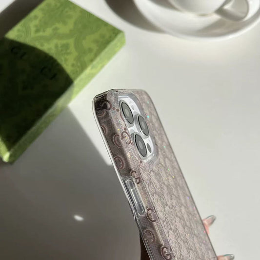 スマホケース  高級感  ダブルG  耐衝撃・防振性能に優れ、高級感あふれるスマホケースで、iPhone に対応