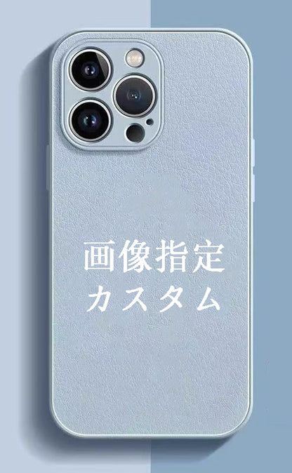 スマホケースカスタムシリーズ  耐衝撃・防振性能に優れ、高級感あふれるスマホケースで、iPhone に対応