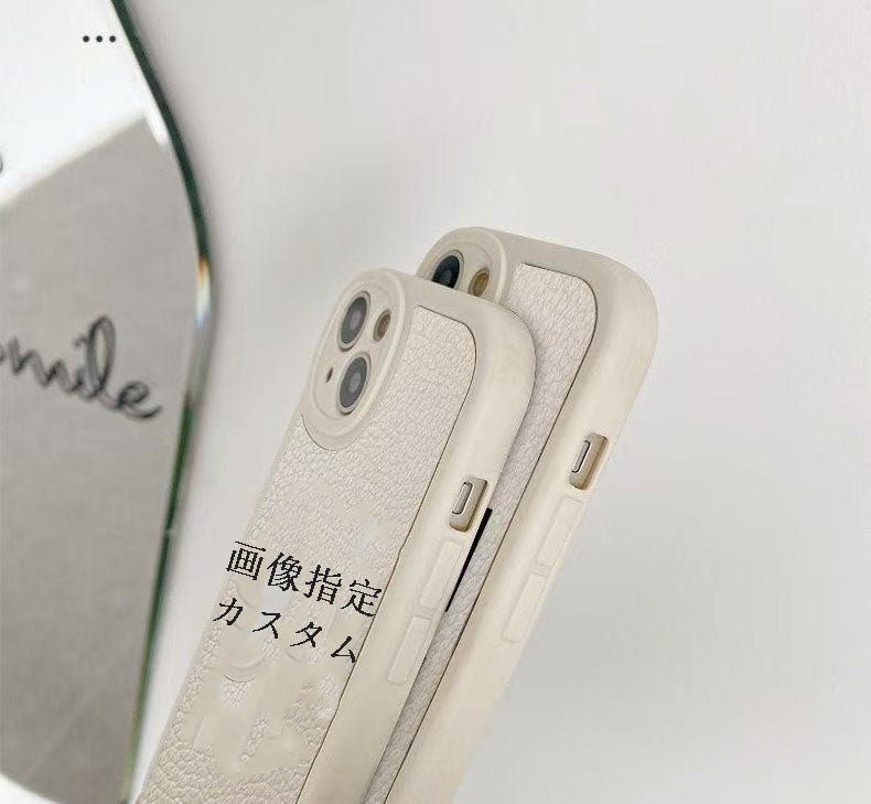 スマホケース カスタムシリーズ  耐衝撃・防振性能に優れ、高級感あふれるスマホケースで、iPhone に対応