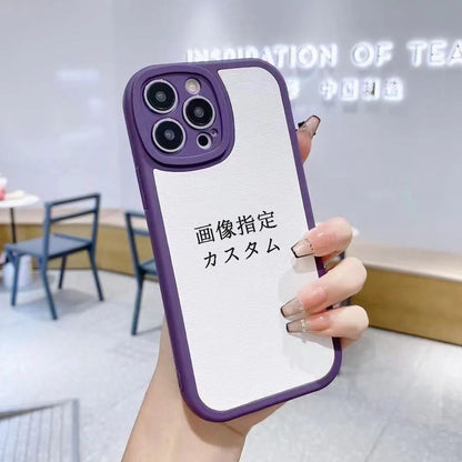 スマホケース カスタムシリーズ  耐衝撃・防振性能に優れ、高級感あふれるスマホケースで、iPhone に対応