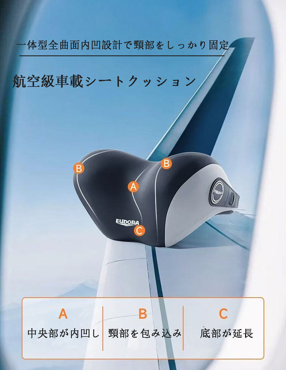 カー用品  車載ヘッドレストと腰部サポート 全9色 航空級クッション  天然ゴムラテックス 記憶フォーム車載シートクッションとヘッドレスト