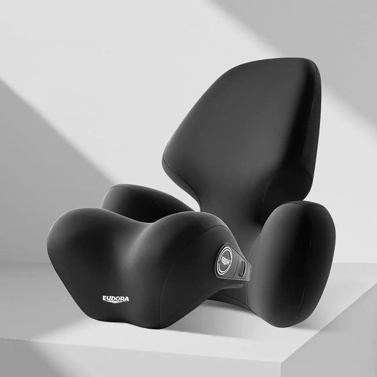 カー用品  車載ヘッドレストと腰部サポート 全9色 航空級クッション  天然ゴムラテックス 記憶フォーム車載シートクッションとヘッドレスト