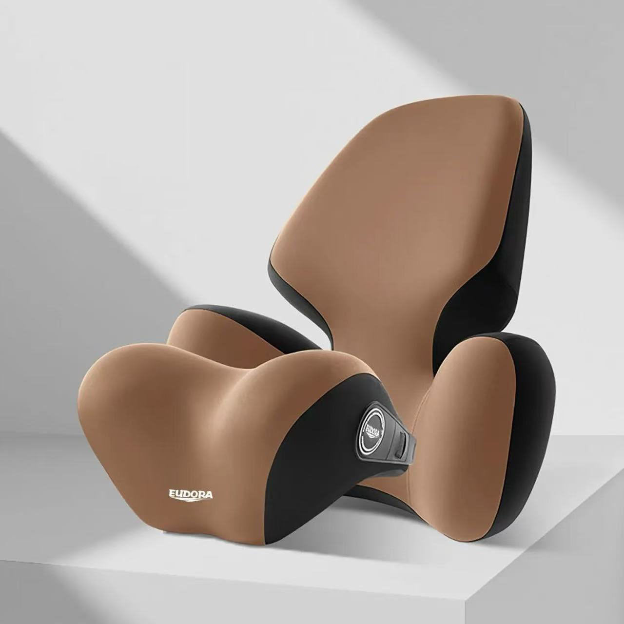 カー用品  車載ヘッドレストと腰部サポート 全9色 航空級クッション  天然ゴムラテックス 記憶フォーム車載シートクッションとヘッドレスト
