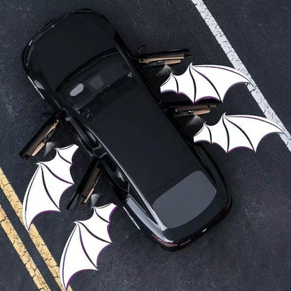 車ドアライト  天使の翼  悪魔の翼  車用品・カー用品・ドアウィング・汎用・カーアクセサリー・穴あけない・電池必要・光る・2点セット/4点セット