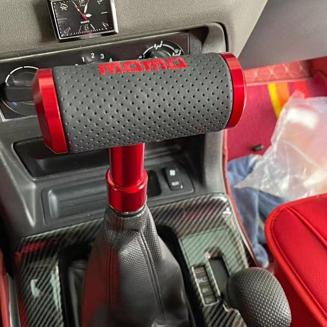 カー用品　車アクセサリー　無傷で取り付け可能な、ギアノブの改装 飛行機のプッシュプル式カーギアレバー