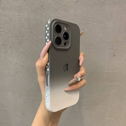 スマホケース グラデーションカラーシリーズ  シリコンスマホケース   耐衝撃・防振性能に優れ、高級感あふれるスマホケースで、iPhone に対応