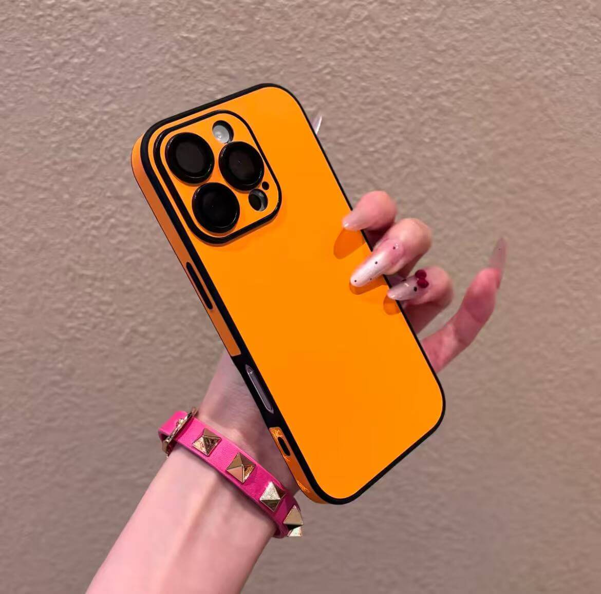 スマホケース  ドーパミンシリーズスマホケース 全11色  耐衝撃・防振性能に優れ、高級感あふれるスマホケースで、iPhone に対応