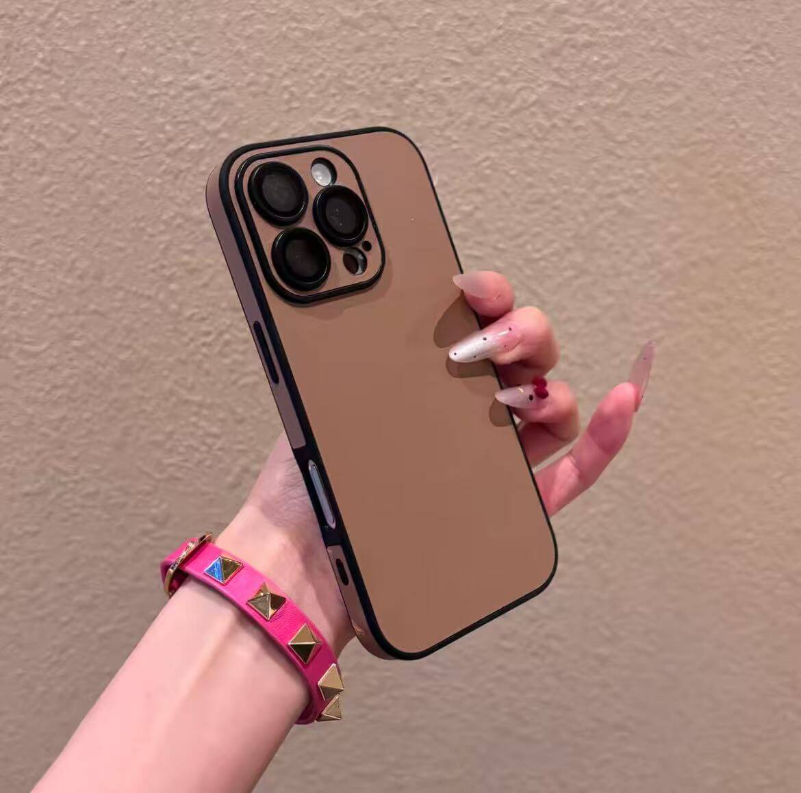 スマホケース  ドーパミンシリーズスマホケース 全11色  耐衝撃・防振性能に優れ、高級感あふれるスマホケースで、iPhone に対応