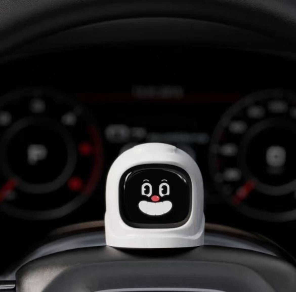 カー用品　車アクセサリー　車載用電子ペット 車両状態を感知し、60 種類以上の癒し系表情でドライブを応援