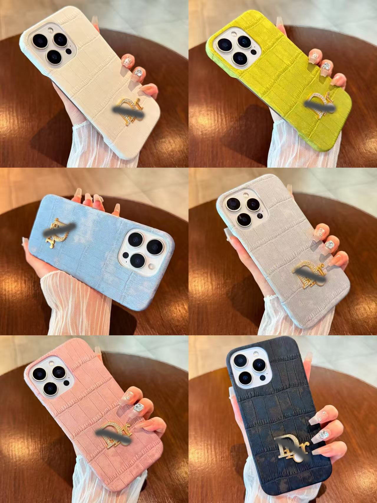 スマホケース  ベルベット高級感  ダブルDi**  耐衝撃・防振性能に優れ、高級感あふれるスマホケースで、iPhone に対応