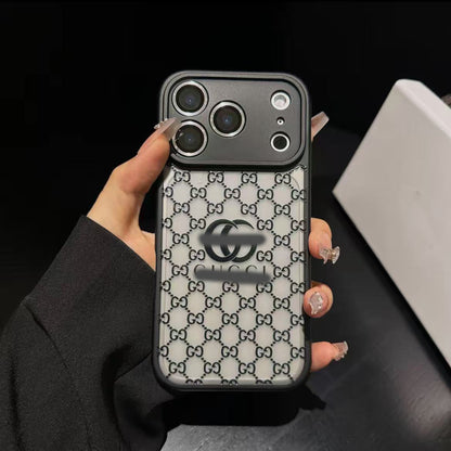 スマホケース  高級マット調の質感  ダブルＶ&C&G 耐衝撃・防振性能に優れ、高級感あふれるスマホケースで、iPhone11~17 に対応