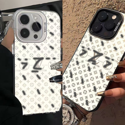 スマホケース  高級感TPU  ダブルV 耐衝撃・防振性能に優れ、高級感あふれるスマホケースで、iPhone11~17 に対応