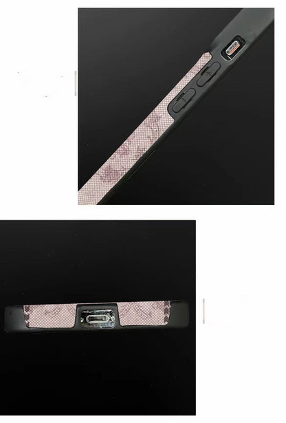 スマホケース  高級感ブレスレットを付き  ダブルDi** 耐衝撃・防振性能に優れ、高級感あふれるスマホケースで、iPhone11~17 に対応