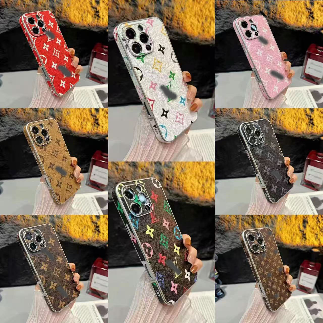 スマホケース  高級感メッキ仕様  ダブルV    耐衝撃・防振性能に優れ、高級感あふれるスマホケースで、iPhone13~16 に対応