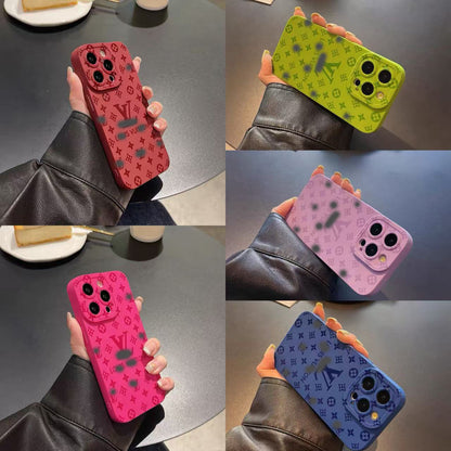 スマホケース  ダブルV 10色   耐衝撃・防振性能に優れ、高級感あふれるスマホケースで、iPhone11~17 に対応