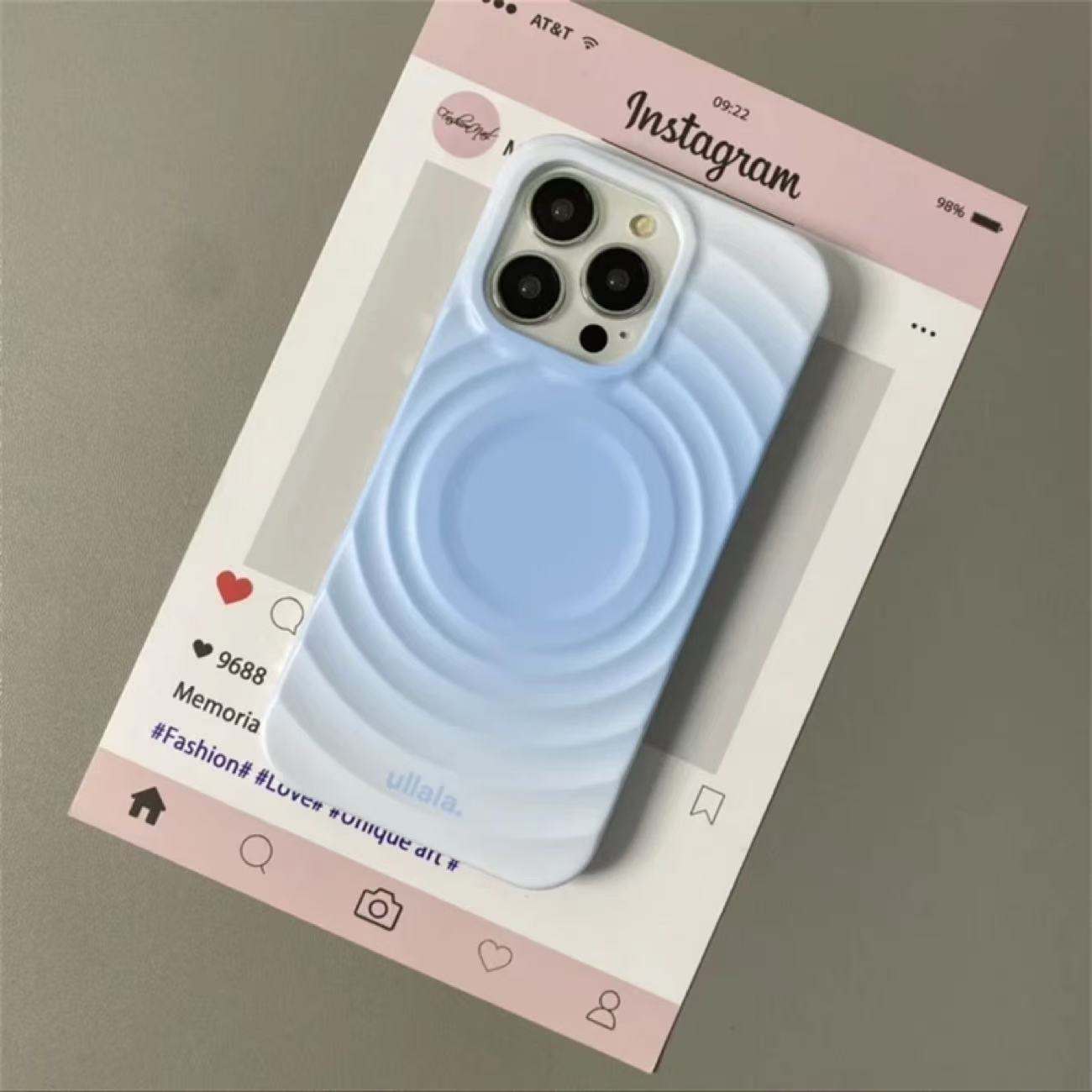 スマホケース  グラデーションリキッドマグネットスマホケース   耐衝撃・防振性能に優れ、高級感あふれるスマホケースで、iPhone 11~16 に対応