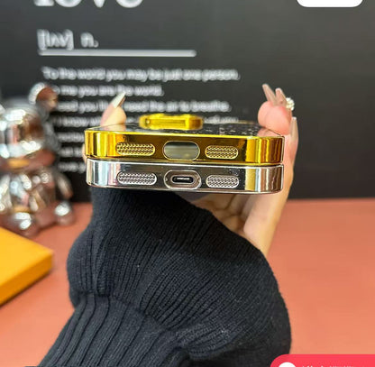 スマホケース  高級感  ダブルDi**  耐衝撃・防振性能に優れ、高級感あふれるスマホケースで、iPhone12~16に対応