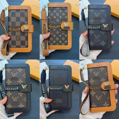 スマホケース  高級感手帳型スマホケース  ダブルV  耐衝撃・防振性能に優れ、高級感あふれるスマホケースで、iPhone12~17 に対応