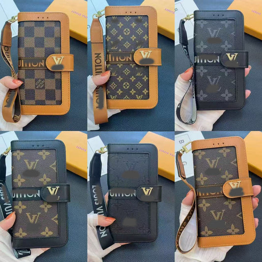 スマホケース  高級感手帳型スマホケース  ダブルV  耐衝撃・防振性能に優れ、高級感あふれるスマホケースで、iPhone12~17 に対応