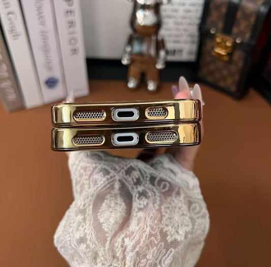 スマホケース  高級感  ダブルV  耐衝撃・防振性能に優れ、高級感あふれるスマホケースで、iPhone12~17 に対応