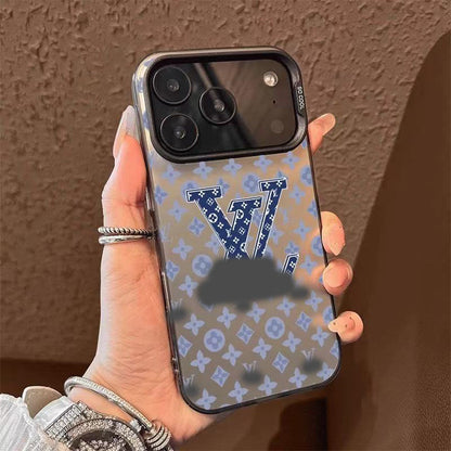 スマホケース  高級感ドーパミンスマホケース   ダブルV    耐衝撃・防振性能に優れ、高級感あふれるスマホケースで、iPhone12~17 に対応