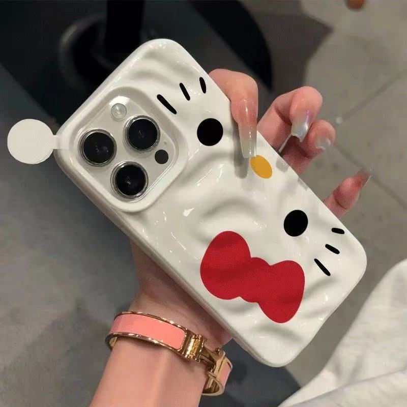 スマホケース  インスタグラム風の可愛い猫キャラクタースマホケース 耐衝撃・防振性能に優れ、高級感あふれるスマホケースで、iPhone に対応