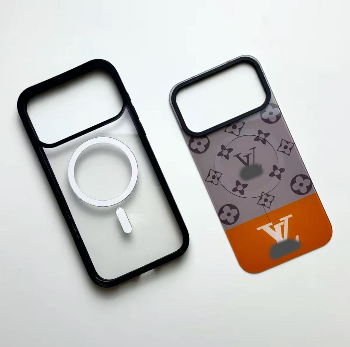 スマホケース  高級感分割式マグネットスマホケース  取り外し・交換可能  ダブルV  バックプレート＋ボトムケース  耐衝撃・防振性能に優れ、高級感あふれるスマホケースで、iPhone12~17 に対応