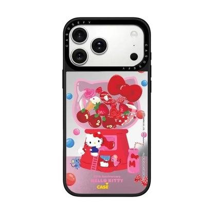 スマホケース  ケースTIFY  キティちゃん 50 周年記念モデルのスマホケース  耐衝撃・防振性能に優れ、高級感あふれるスマホケースで、iPhone12~17 に対応