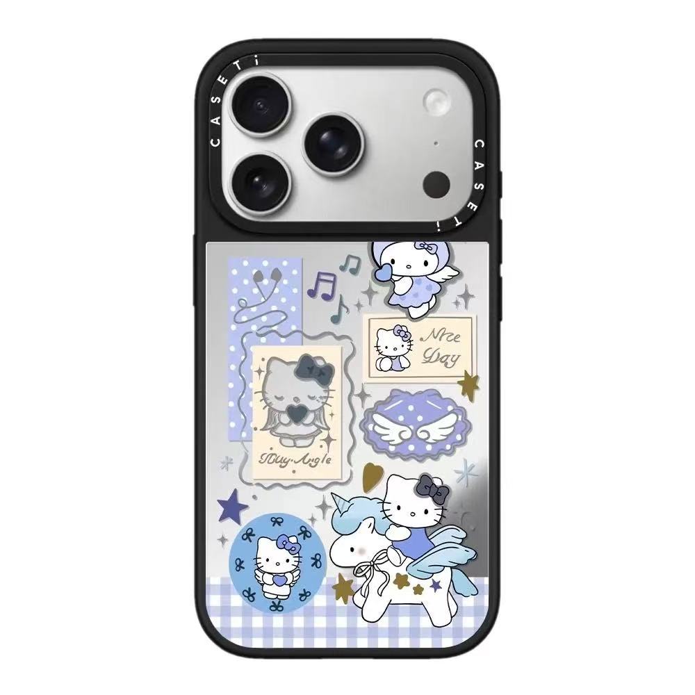 スマホケース  ケースTIFY  三丽鸥人気キャラクターが一堂に会する合集スマホケース   耐衝撃・防振性能に優れ、高級感あふれるスマホケースで、iPhone12~17 に対応