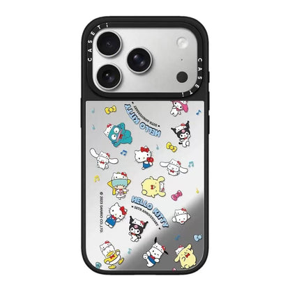 スマホケース  ケースTIFY  三丽鸥人気キャラクターが一堂に会する合集スマホケース   耐衝撃・防振性能に優れ、高級感あふれるスマホケースで、iPhone12~17 に対応