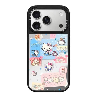 スマホケース  ケースTIFY  三丽鸥人気キャラクターが一堂に会する合集スマホケース   耐衝撃・防振性能に優れ、高級感あふれるスマホケースで、iPhone12~17 に対応