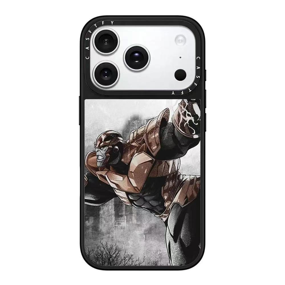 スマホケース  ケースTIFY  ヒーローたちの熱い戦いを再現した、アベンジャーズスマホケース  耐衝撃・防振性能に優れ、高級感あふれるスマホケースで、iPhone12~17 に対応