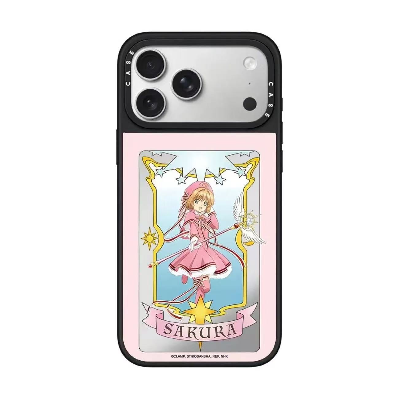 スマホケース  ケースTIFY  カードキャプターさくらの魔法的な世界が詰まったスマホケース 耐衝撃・防振性能に優れ、高級感あふれるスマホケースで、iPhone12~17 に対応