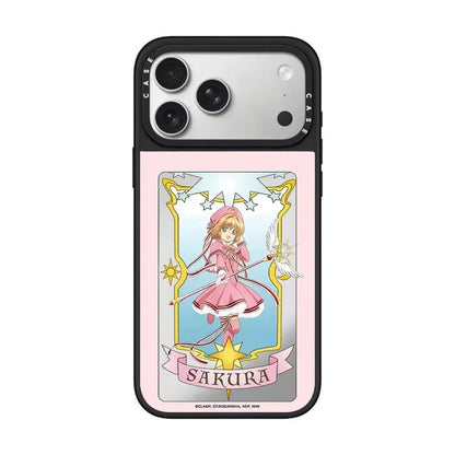 スマホケース  ケースTIFY  カードキャプターさくらの魔法的な世界が詰まったスマホケース 耐衝撃・防振性能に優れ、高級感あふれるスマホケースで、iPhone12~17 に対応