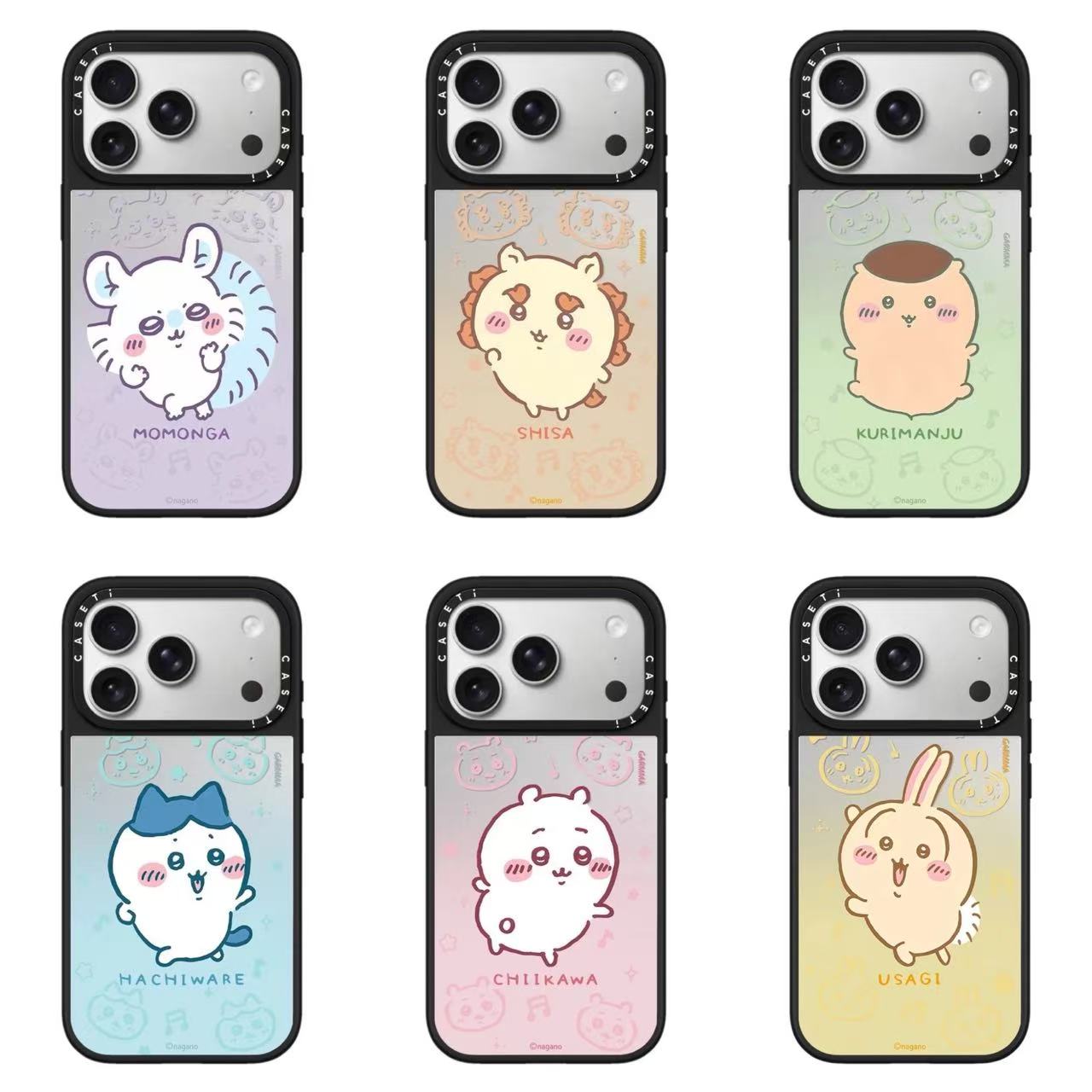 スマホケース  ケースTIFY  大人気のキヨカワキャラが登場！癒し系吉伊卡哇スマホケース 耐衝撃・防振性能に優れ、高級感あふれるスマホケースで、iPhone12~17 に対応