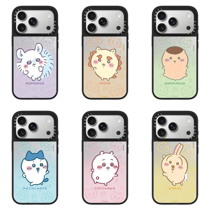 スマホケース  ケースTIFY  大人気のキヨカワキャラが登場！癒し系吉伊卡哇スマホケース 耐衝撃・防振性能に優れ、高級感あふれるスマホケースで、iPhone12~17 に対応