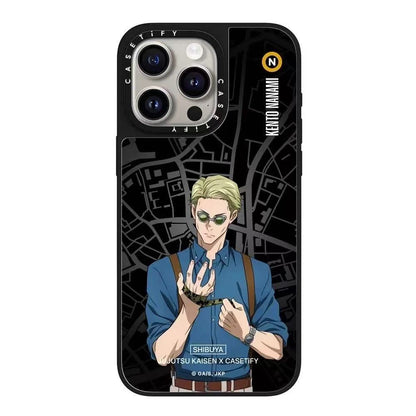 スマホケース  ケースTIFY 『呪術廻戦』の熱い世界を再現した、ファン必携のスマホケース  耐衝撃・防振性能に優れ、高級感あふれるスマホケースで、iPhone12~17 に対応